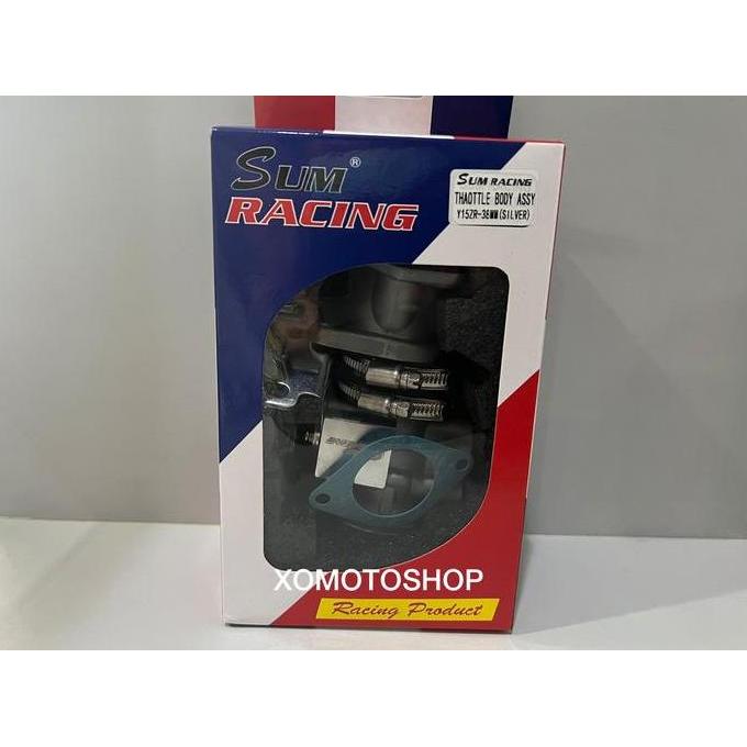 THROTTLE BODY 38 MX KING SUM RACING HARGA SPESIAL!