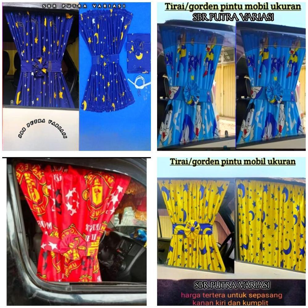 new deals gorden mobil kaca samping pickup truk hino fuso / gorden mobil / tirai pintu mobil/ korden
