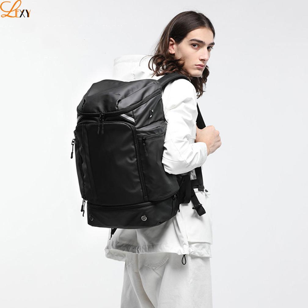 HOT DEALS LEXY Tas Traveling Pria Kapasitas Besar Ransel Multifungsi Tahan Air Dengan Kompartemen Se