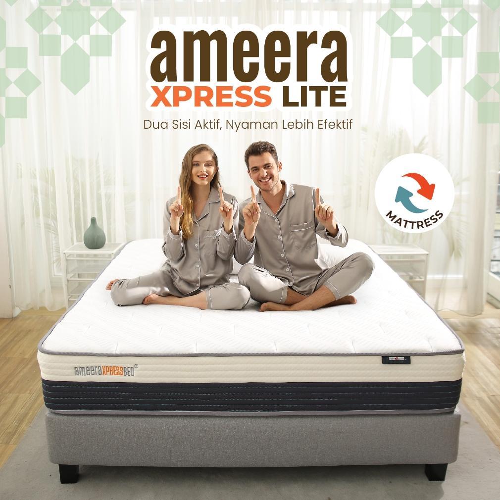 NEW Kasur Spring Bed AMEERA EXPRESS LITE UKURAN 160x200 (Queen Size) [terbaik][terlaris]