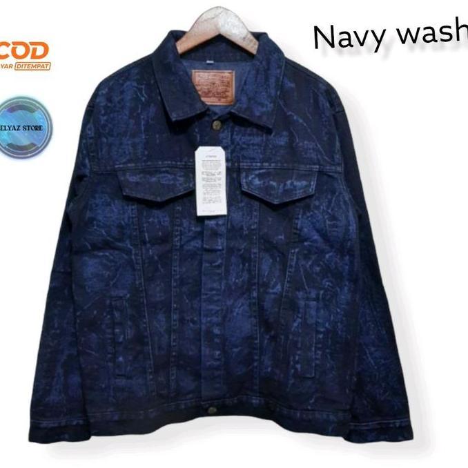 STYLE FASHION JAKET PRIA JAKET DENIM PRIA TERBARU hitam jeans kantong keren Panjang STYLE FASHION