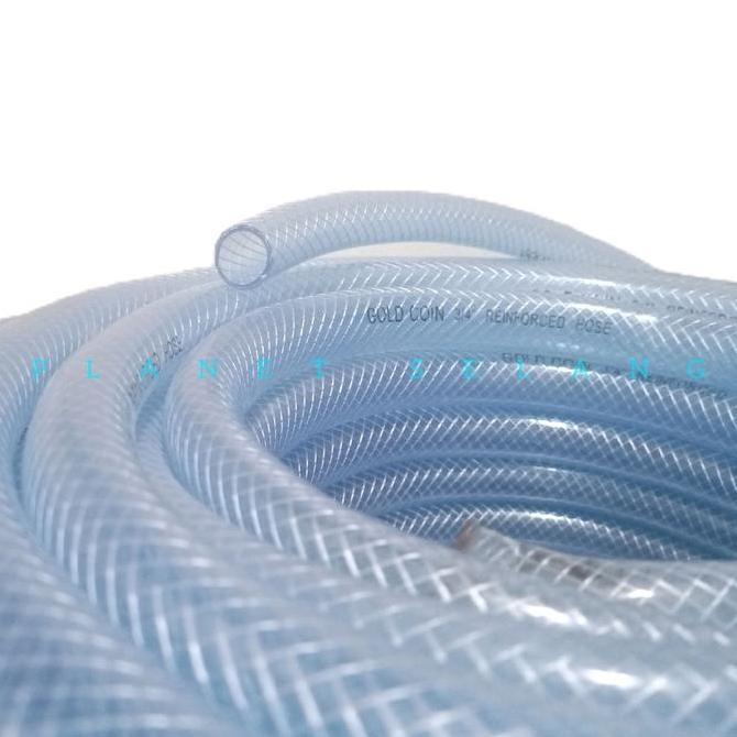 Selang Air 3/4 Inch 2 mm 100 Meter Serat Benang Bening Per 1 roll