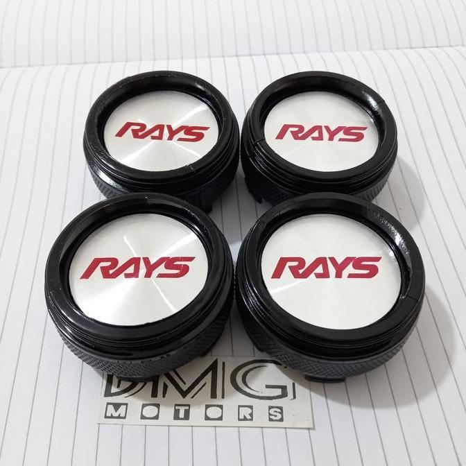 TUTUP DOP VELG RACING RAYS DIAMETER 6 CM PROMO