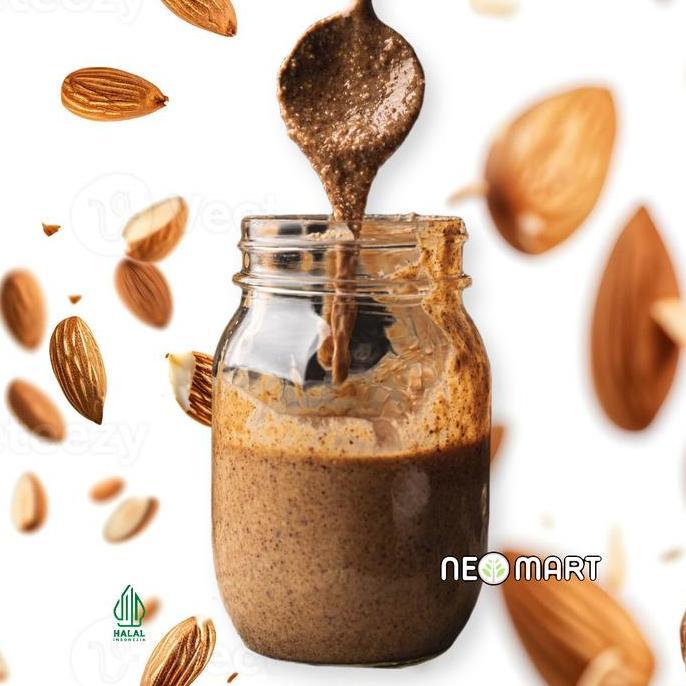 Almond Chocolate Spread | Almond Choco Butter Spread Selai Kacang Almond Cokelat Nikmat Tanpa Gula P