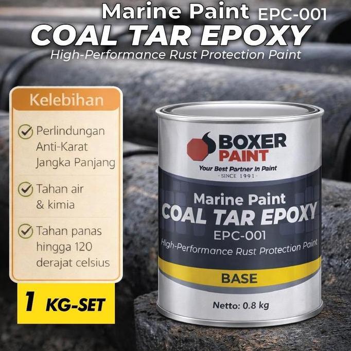 Cat Epoxy Anti-Karat BOXER Coal Tar Epoxy (1 KG-SET)