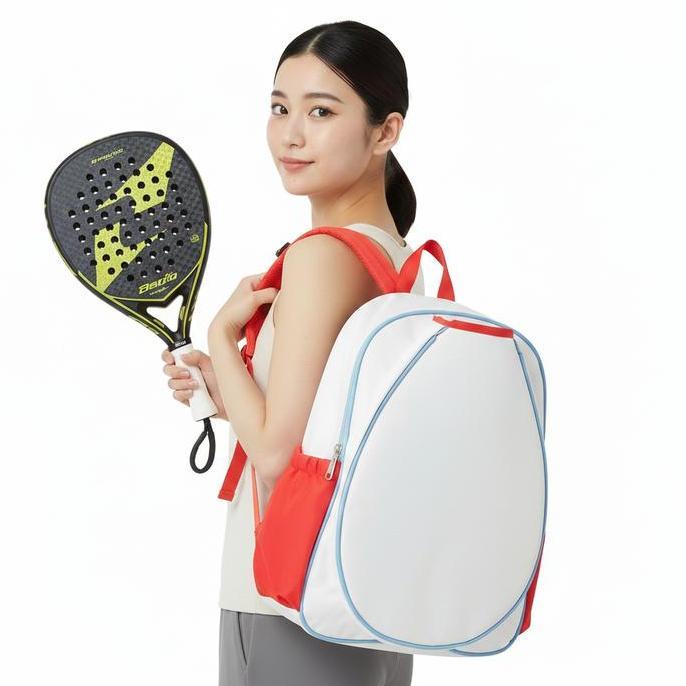 Tas ransel Raket Badminton - Tenis - Padel Original Anti Air & Lapis busa FZ