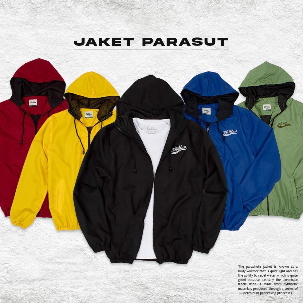 HOT PRODUCT Fortklass Track Suit Jacket Windbreaker Jaket Running Lari Gym Parasut Pria Jaket Lari G
