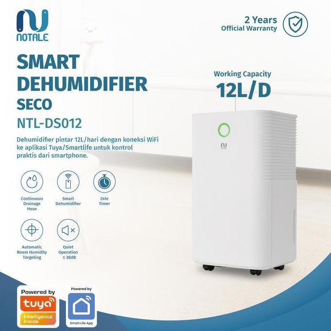 Notale Seco Dehumidifier Penyerap Lembab Ruangan Dehumidifier Ruangan Serap Lembab Ruangan