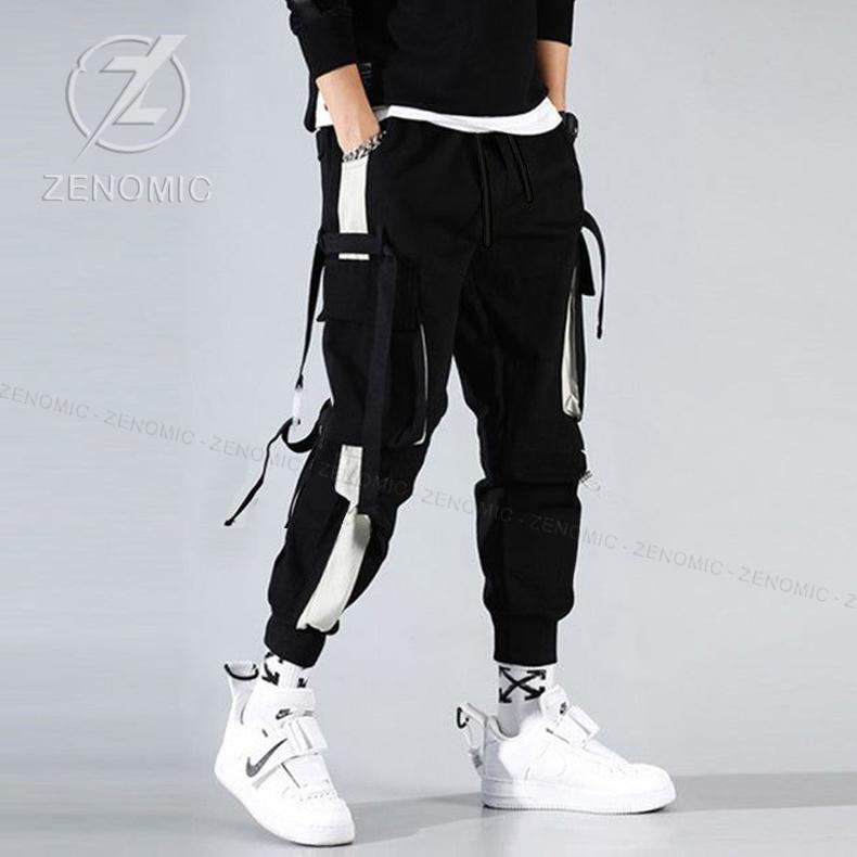 NEW CELANA CARGO PANTS MEN SIX POCKET JOGGER TRENDY FASHION LOOSE VERSI KOREA STYLE
