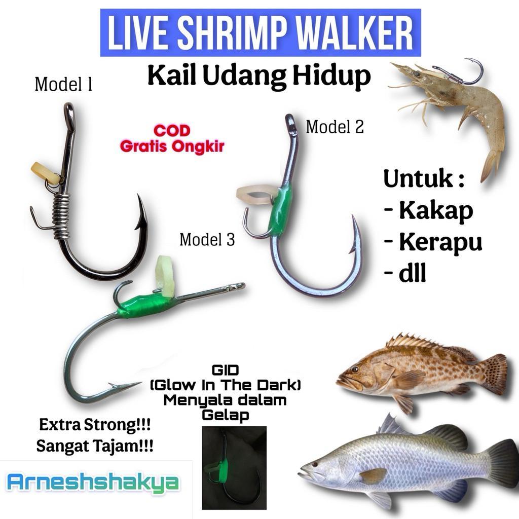 Promo Toko Baru Mata Kail Pancing Untuk Udang Hidup Mancing Di Laut Dan Sungai Muara Udang Tetap Hid