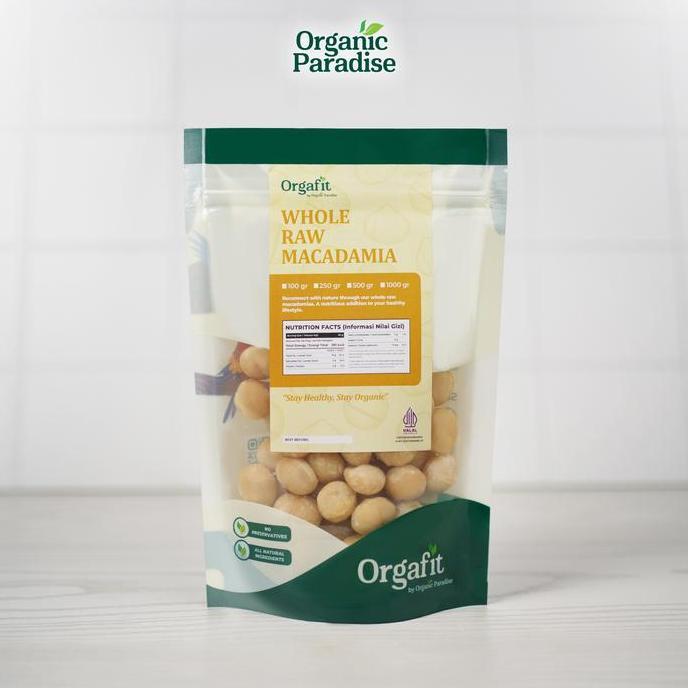 Cevakikah_Satushop - Kacang Macadamia Mentah 1 Kg / Raw Macadamia Nut 1 Kg Organic Paradise