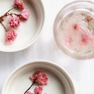 Disc- Bunga Edible Sakura Macaroon Hiasan Cake Puding Kue Teh Topper Flower