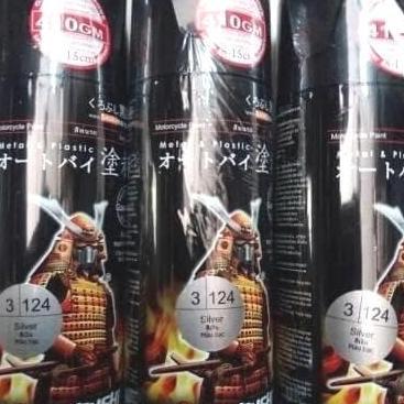 Pit- Pilox/Pylox Samurai Paint Silver - Samurai 124