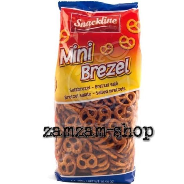 Disc- Snackline Mini Brezel 300Gr Biskuit Pretzel