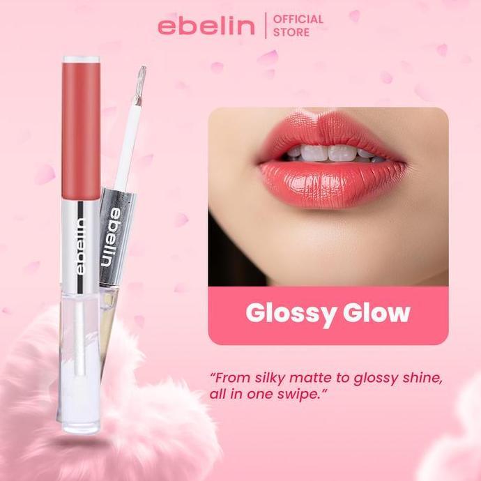 Lips- Ebelin -Lip Velvet And Lip Gloss | Lip Velvet Matte | Lip Gloss | Smudgeproof, Transferproof, 