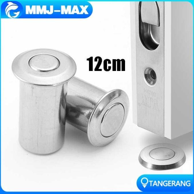 LEONHART Lubang Grendel Tanam / Lubang Slot Pintu Bawah / Lubang Grendel Tanam Stainless