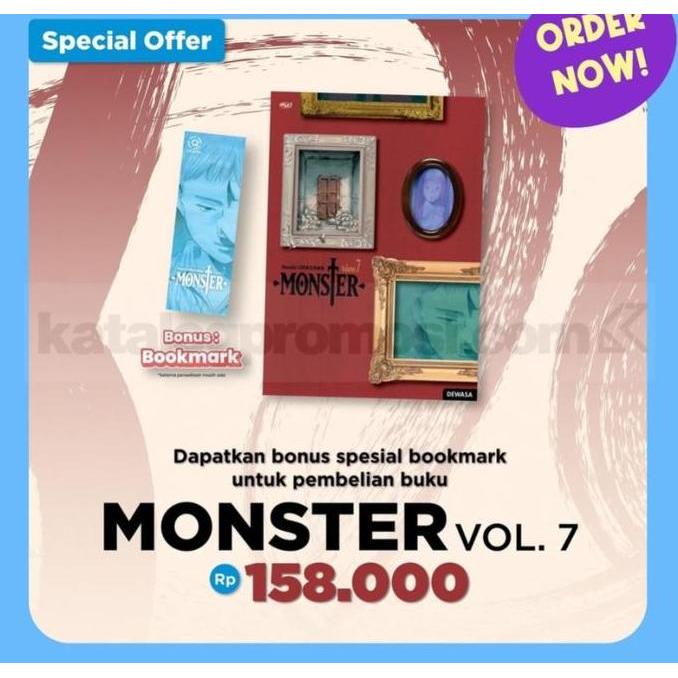 Komik Monster 7 (SPECIAL OFFER) by NAOKI URASAWA Diskon
