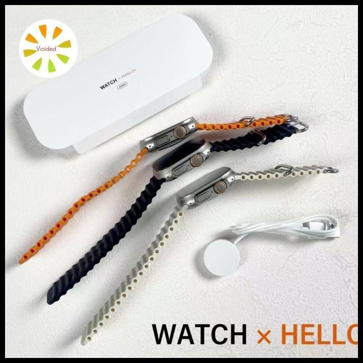 Promo Jam Tangan Pintar Smart Watch New Hello Watch 3 Plus Gen 2