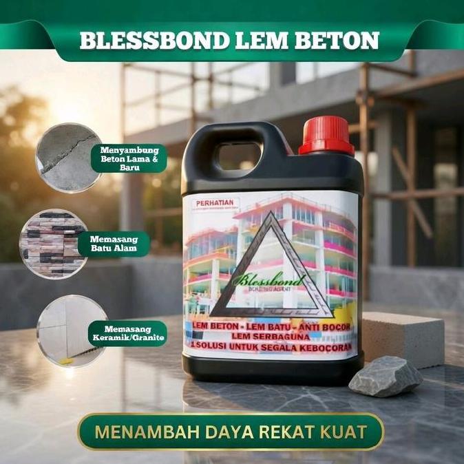 Lem Beton Blessbond 1Liter Diskon