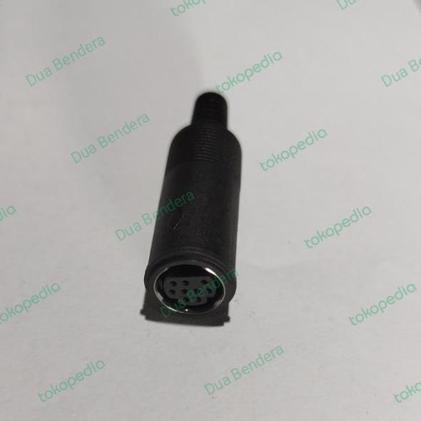 KONEKTOR 9 PIN MINI DIN FEMALE TERBATAS