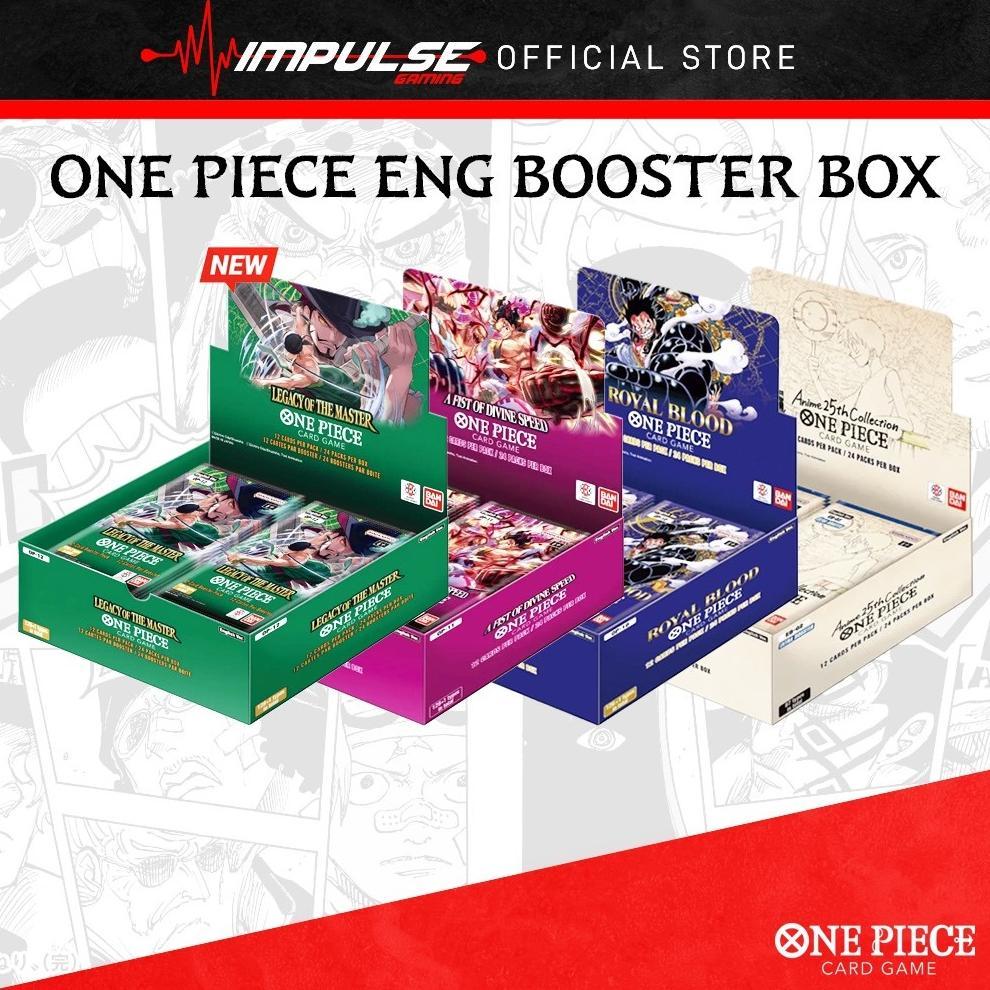 One Piece Tcg [English]: Booster Box Op03 / Op04 / Op05 / Op06 / Op09 / Op10 / Op11 / Op12 / Prb01 /