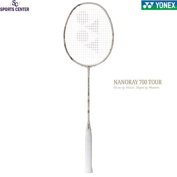 New Limited Edition Raket Badminton Yonex Nanoflare 700 Tour 2NF-700TEX Light Biege
