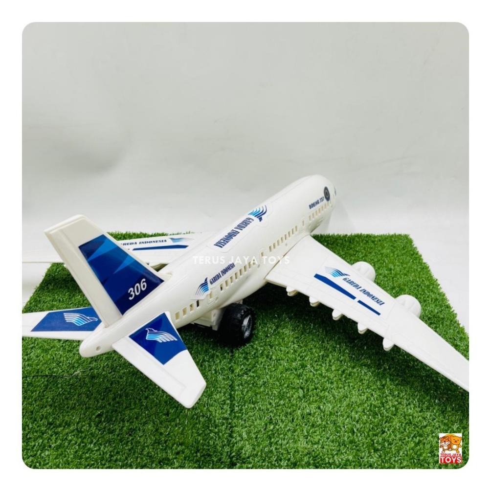 official mainan anak pesawat garuda indonesia jumbo air plane