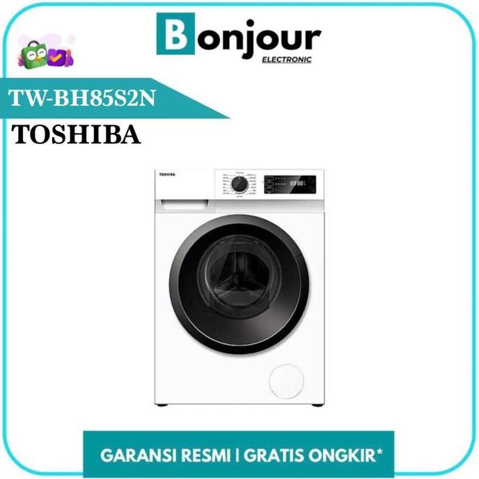 MESIN CUCI TOSHIBA TW-BH85S2N 7.5 KG MESIN CUCI FRONT LOADING TOSHIBA 7.5KG
