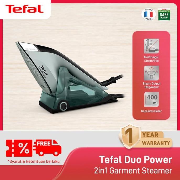 Tefal Setrika Uap Duo Power FREE Alas Setrika