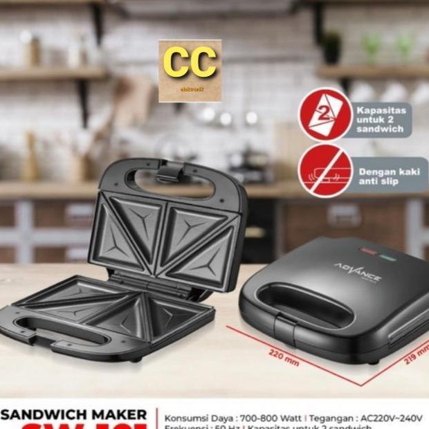 Advance Waffle Maker Pemanggang Roti Advance Sw-101 Sw101 Sw 101 Sw - 101 / Stand Mixer Advance Mx 1
