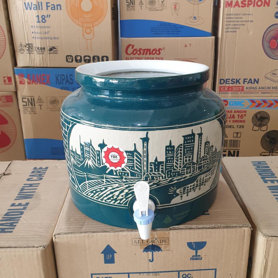 Guci Galon Keramik / Guci Trisensa /Guci Air Trisensa Cargo