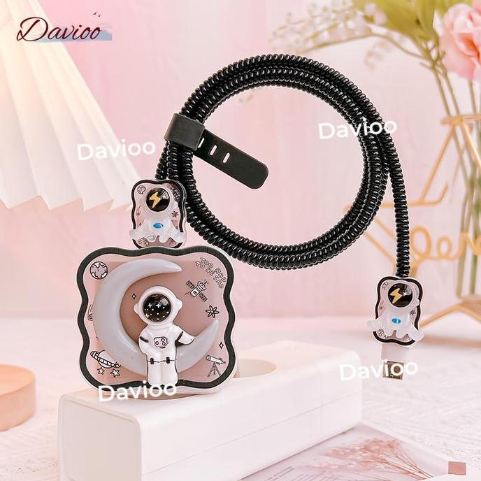 Pelindung Charger For OPPO&REALME 65W&67W/80W/100W |Set 5 Item Pelindung Kabel & Kepala Charger Untu