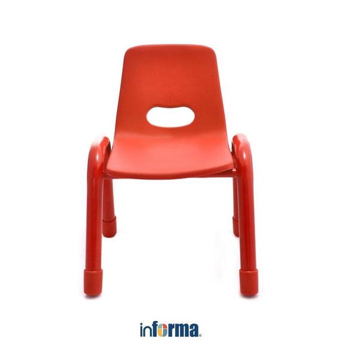 NEW - Informa Oya Kursi Anak - Merah Bangku Plastik Tempat Duduk Kecil Kursi Balita