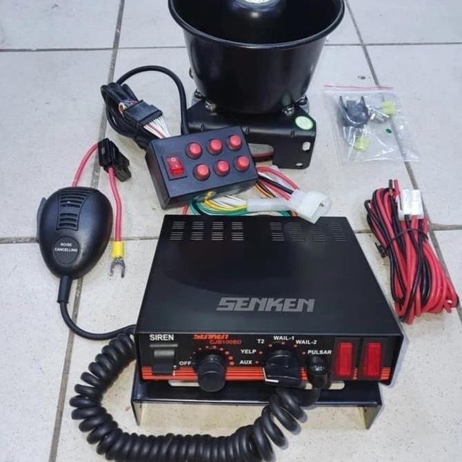Lht Bar polisi Strobo Polisi Rotator Polisi + Toa Sirine senken Asli