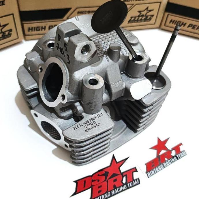 Cylinder HEAD Deksel BRT KLX 150 D-TRACKER 150 PORTING CNC 31 25 33 28 34 29 36 31