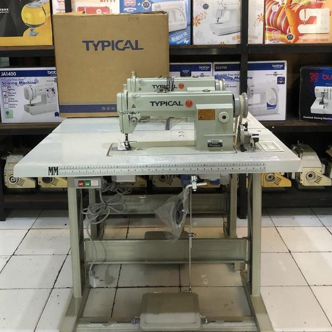 Terlaris Mesin Jahit Typical Gc6281 Original. Komplit Set Siap Pakai