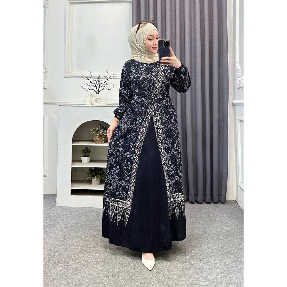 CUCI GUDANG Batik Fannifan - TERBARU GAMIS RAYON PREMIUM | GAMIS TWILL ORI PEKALONGAN | GAMIS BUSUI 