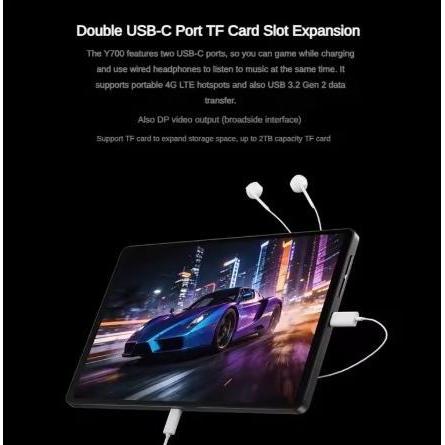 LENOVO LEGION Y700 5th 2026 TB323FU 8.8" 3K 165Hz Snapdragon 8 Elite Gen5 16/512GB UFS 4.1 Pro WiFi 