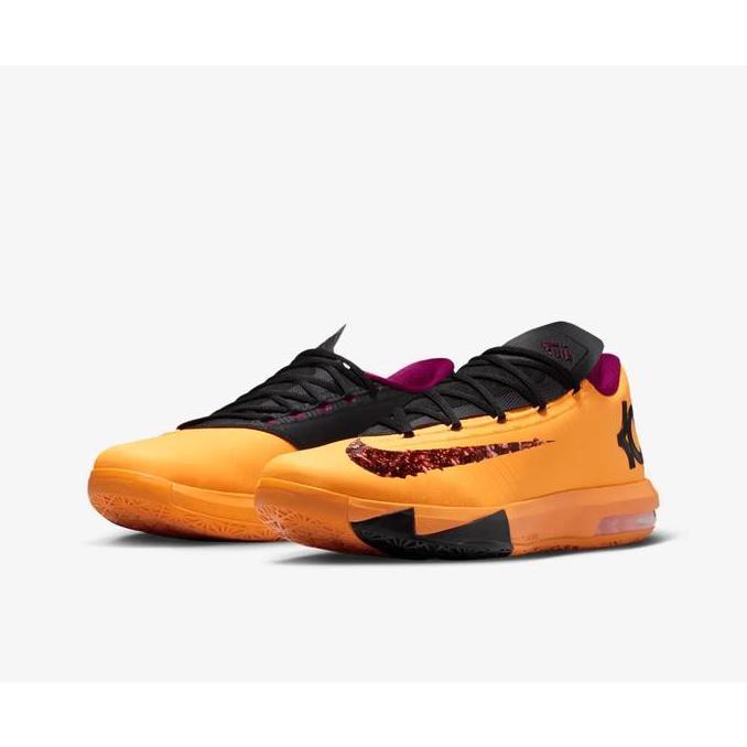 Sepatu Basket Pria Nike Kevin Durant KD 6 Peanut Butter Jelly IB6903-800 (TERBAIK) (TERBARU) (TERMUR