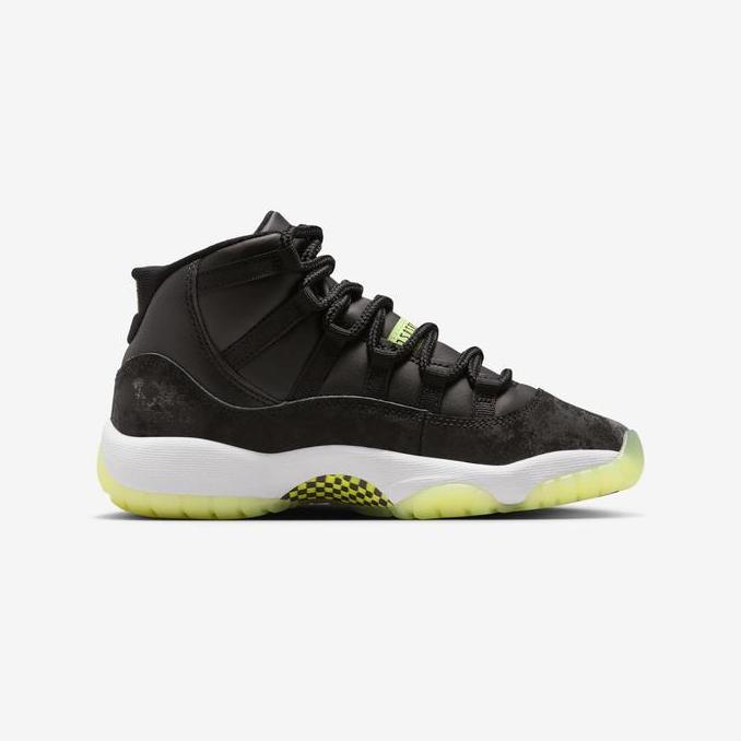 Sepatu Basket Anak Air Jordan 11 Retro GS Black Dark Raisin IB1378-001 (TERBAIK) (TERBARU) (TERMURAH