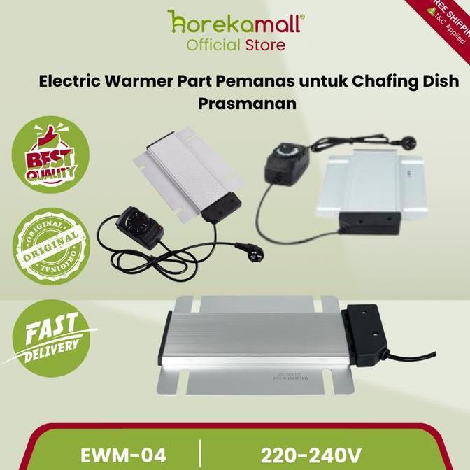 Elektir Warmer Chafing Dish Segi Empat Mutu CHF-926/W & CHF-627/W Kompatibel Seri CHF-6 dan 9