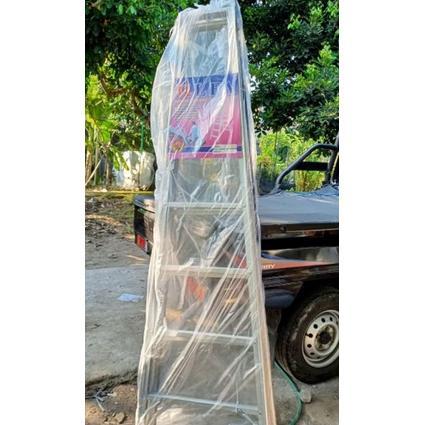 tangga Lipat Aluminium Merk Alfa Type CALTEX Beban Maksimal 150kg Warna Biru Hanya Melayani Yogyakar