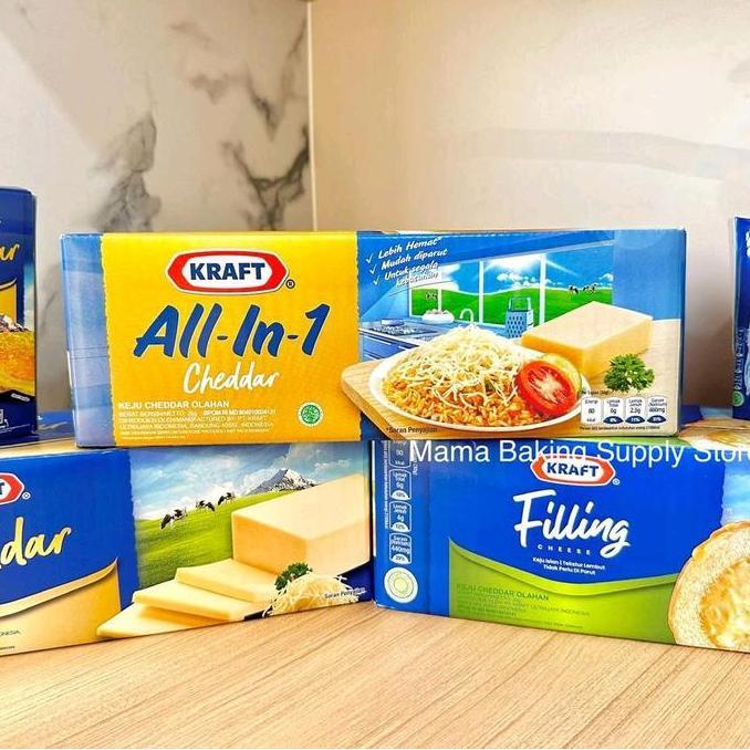 Youmilk- Kraft Cheddar / Keju Kraft Cheddar Cheese Keju Olahan