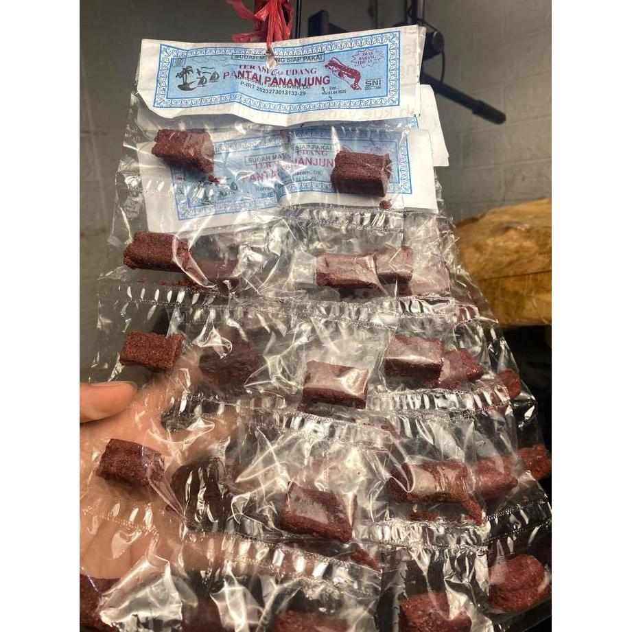 Pilihan- Terasi Merah Matang Renceng Isi 10 Pcs Rasa Enak Berkualitas