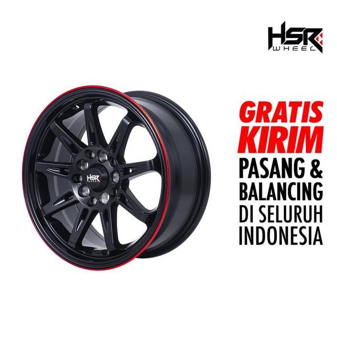// VELG MOBIL ERTIGA XPANDER PAKAI VELG HSR TIKALA 9004 RING 15 ''