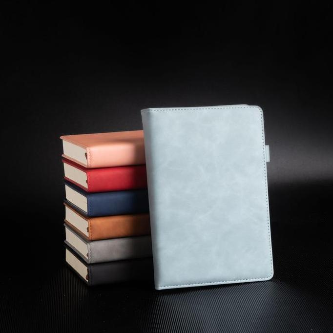New- [Bisa Custom] Buku Agenda Notebook Kulit Custom Ukuran A5/ Buku Custom