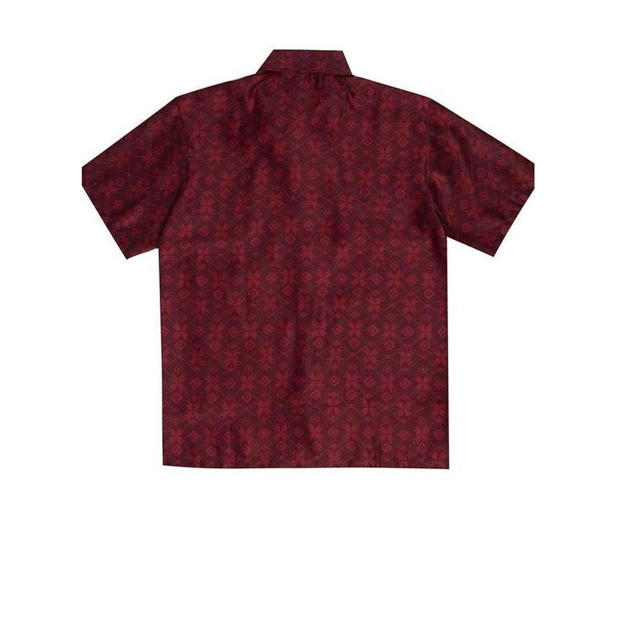 Arjuna Weda Hem Batik Anak Motif Manuk Kembar Semi Sutera Lengan Pendek Baju Anak