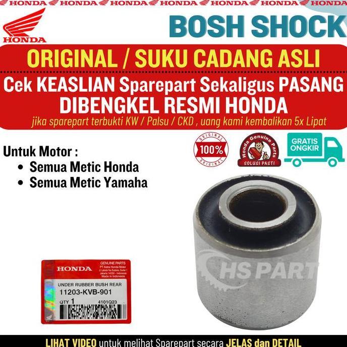 Bosh Shock Belakang Beat Scoopy Spacy Fi Esp New Karbu Genio Vario Ori