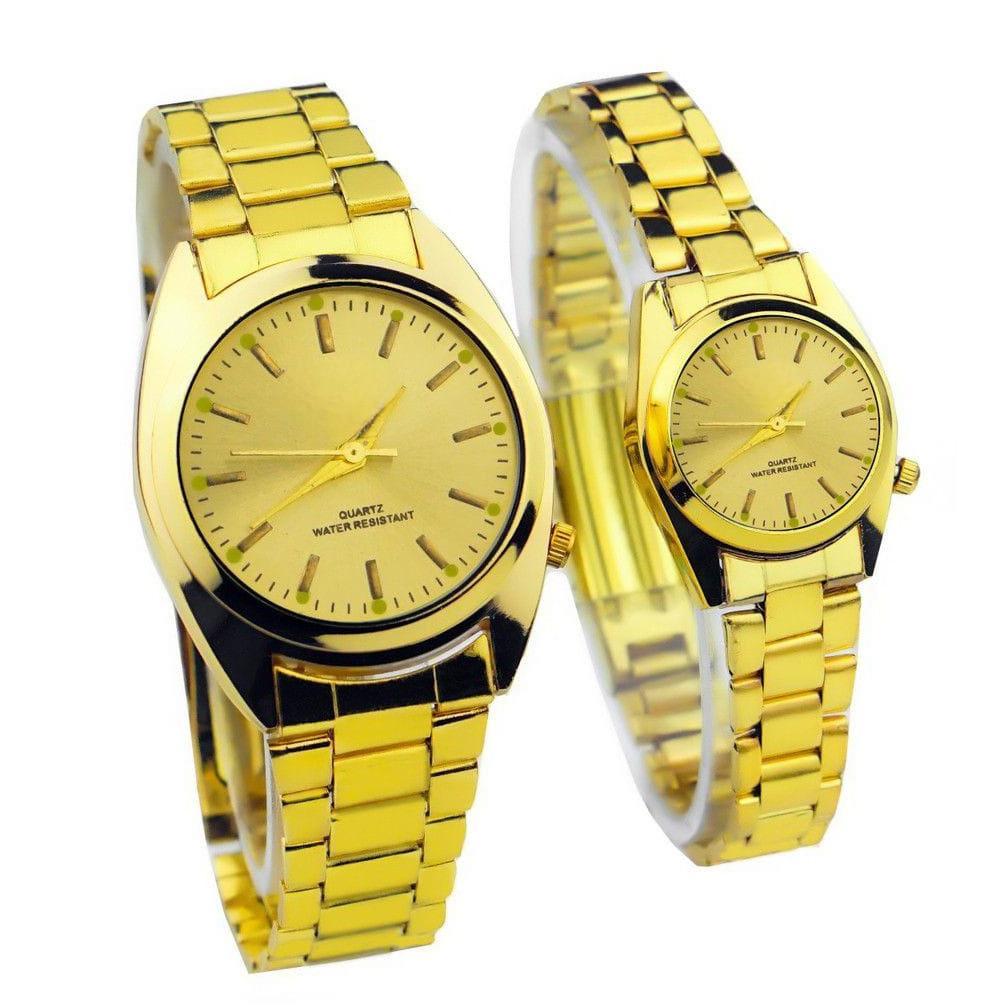 RECOMMENDED PA JAM TANGAN COUPLE MURAH 5 RANTAI PREMIUM GROSIR ARLOJI SK002