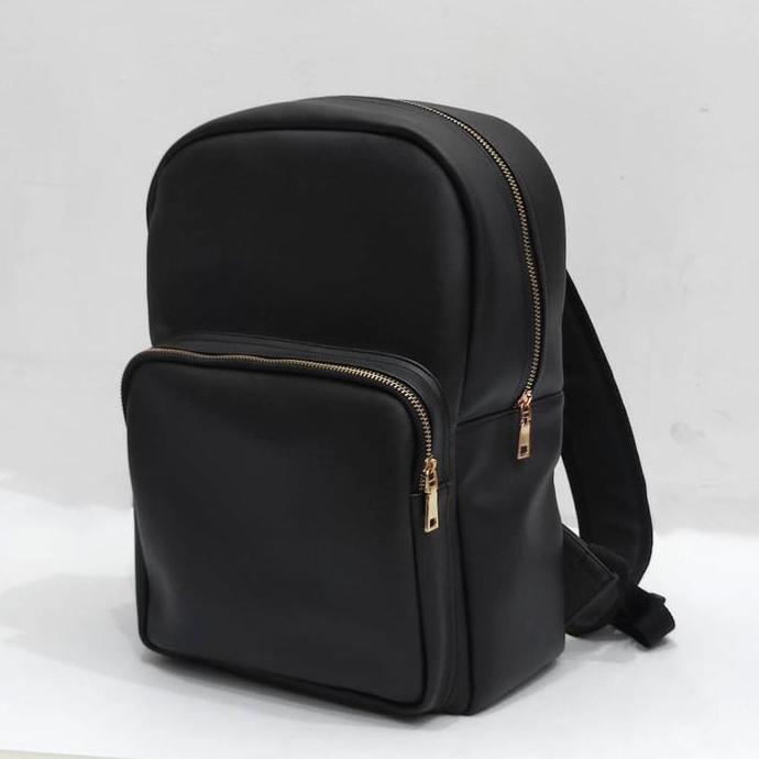 BACKPACK RANSEL KULIT WANITA UNISEX - ( LAPTOP FIT 14") - MINO KRUKURI